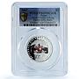 Palau 2 dollars Ferrari F2003-GA Anniversary Car PR 69 PCGS silver coin 2007