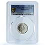 Philippines 25 sentimos Republic KM-208 Juan Luna PR 70 PCGS CuNi coin 1976