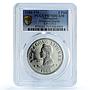 Philippines 5 piso New Society KM-210.2 Marcos PR 70 PCGS nickel coin 1980
