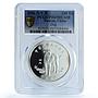 Taiwan 100 dollars Year Dog Y#580 Lunar Calendar PR 69 PCGS silver coin 2006
