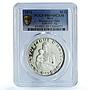 Haiti 50 gourdes Woman and Child KM-105 PR 69 PCGS silver coin 1973