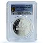 Sri Lanka 500 rupees Marvel Cohesion Colombo Council PR 68 PCGS silver coin 2015