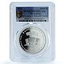 Sri Lanka 1000 rupees China Relations Communist Party PR70 PCGS silver coin 2022