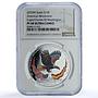 Spain 10 euros US Independence Carlos III Washington Eagle PF 68 NGC coin 2025