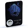 Transnistria 100 roubles Taurus KM-65 Zodiac Signs Bull silver coin 2005