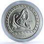 Mexico 5 pesos Guerrero Aguila KM-646 Precolombina Aztec silver coin 1993