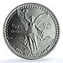 Mexico 1/10 onza Libertad Angel of Independence KM-543 Bullion silver coin 1993