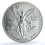 Mexico 1/4 onza Libertad Angel of Independence KM-544 Bullion silver coin 1993