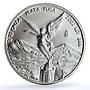 Mexico 1/10 onza Libertad Angel of Independence KM-610 Bullion silver coin 2002