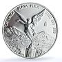 Mexico 1/4 onza Libertad Angel of Independence KM-611 Bullion silver coin 2002