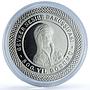 Turkey 25 lira Medical Education KM-1196 Woman Snake Flower silver coin 2006