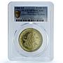 Switzerland 100 francs Altdorf Shooting Festival P-26 SP 70 PCGS brass coin 1988