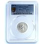 Chad 100 francs Independence KM-1 Robert Kennedy PR 68 PCGS silver coin 1970