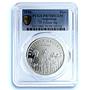 Argentina 1 peso El Palmar KM-163 May Revolution PR 70 PCGS silver coin 2010