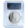 Egypt 5 pounds Thutmose III KM-826 Treasures Statue PR 68 PCGS silver coin 1994