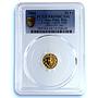 Congo Democratic 20 francs Ferrari KM-144 Logo Horse PR 69 PCGS gold coin 2004