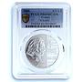 France 1 1/2 euro Chopin KM-2027 Music Composer PR 69 PCGS silver coin 2005