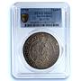 Austria Salzburg 1 thaler Johann von Thun KM-254 MS 63 PCGS silver coin 1700