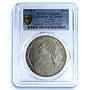 France 1 ecu Louis XVI Pau Cow Mark KM-572 Gad-356a AU PCGS silver coin 1791 I