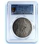 France 1 ecu Louis XIV Rouen Mint Gad-229 AU PCGS silver coin 1711 B