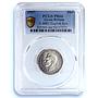 Great Britain 1 shilling George VI KM-853 S-4082 English PR 66 PCGS Ag coin 1937