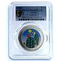 Aruba 5 florins Prikichi KM-64 Wildlife Parrot Bird PR 68 PCGS silver coin 2017