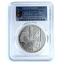 Armenia 1000 dram Spendiaryan Theatre KM-171 Dance PR 69 PCGS silver coin 2008