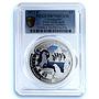 Australia 1 dollar Emperor Penguin KM-1826 Antarctic PR 70 PCGS silver coin 2012