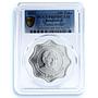 Bangladesh 100 taka Padma Bridge National Symbol PR 69 PCGS silver coin 2022