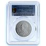 France 100 francs General La Fayette Piefort KM-P991a PR69 PCGS silver coin 1987