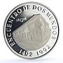 Colombia 10000 pesos Bogota Mint KM-284 Ibero-American proof silver coin 1991