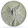 Mexico 2 onzas Libertad Angel of Independence KM-614 Bullion silver coin 1998