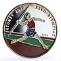 Afghanistan 500 afghanis Javelin Throw KM-1033 Sydney Olympics silver coin 1998