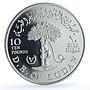Sudan 10 pounds International Year Disabled Persons KM-88 proof silver coin 1981