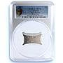Cyprus 2 pounds Millennium KM-73a MS 70 PCGS silver coin 2000