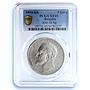 Bulgaria 5 leva Ferdinand I KM-18 XF 45 PCGS silver coin 1894