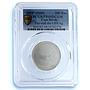 Cape Verde 200 escudos USA Friendship Ties KM-58a PR 69 PCGS silver coin 2018