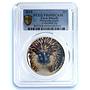 Cook Islands 5 dollars Philippine Eagle Magnificent Life PR 69 PCGS Ag coin 2019